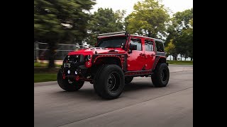 Custom Jeep Wrangler Build HD [upl. by Sirap]