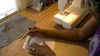 How To Insert A Gusset In A Garment Thats Too Tight  Viewer Request [upl. by Gilbertine]