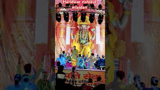 Haridwar rishikul maidan mai Ganesh chaturthi ki bhave program viralvideo shorts [upl. by Straus]