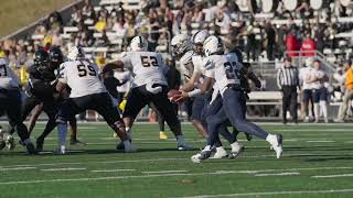 Towson Football Defeats NC AampT on Senior Day [upl. by Waring194]