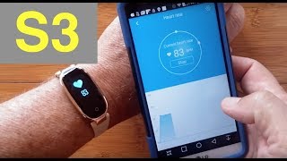 ZKCREATION S3 Fitness Tracker for Women IP67 Waterproof Smart Bracelet Unboxing amp Review [upl. by Eleanore]