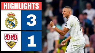 🔴 Resumen  Real Madrid vs Stuttgard 3  1  HIGHLIGHTS  Liga de Campeones de la UEFA 2425 [upl. by Helbonia]