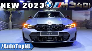 2023 BMW 3 Series LCI M340i in BMW Individual Frozen Pure Grey II by AutoTopNL [upl. by Alliw781]