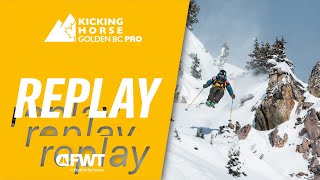 REPLAY I FWT24 Kicking Horse Golden BC Pro [upl. by Adnilreh]