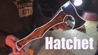 HOW TO MAKE A HATCHET [upl. by Llien]