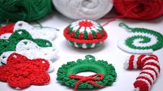 TEJIDOS NAVIDEÑOS 2017 A CROCHETGANCHILLO [upl. by Furey999]