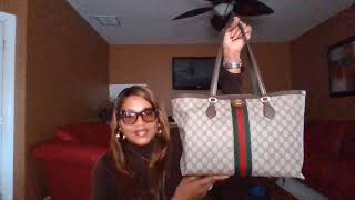 GUCCI OPHIDIA GG MEDTOTE  UPDATED quotThumbs Up or Thumbs Down [upl. by Federico100]