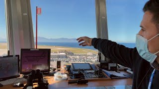 Dentro la torre di controllo supertecnologica dellAeroporto di Palermo investimento da 45 milioni [upl. by Itnahsa]