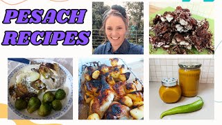 4 Easy Pesach Recipes [upl. by Katlaps]