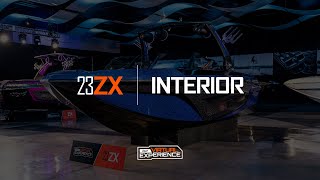 23ZX Interior  2022 Tige Boats Virtual Experience [upl. by Kcirret]