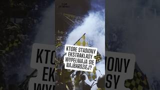 KTÓRE STADIONY EKSTRAKLASY WYPEŁNIAJĄ SIĘ NAJBARDZIEJ [upl. by Wanonah]