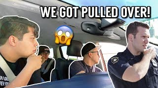 POLICE Pulled Us Over In LAS VEGAS [upl. by Ailem]