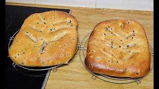 Mes premières fougasses aux olives noires réalisées avec le KitchenAid Délicieuses [upl. by Luz]