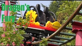 Dragons Fury at Chessington World of Adventures Off Ride POV [upl. by Eidurt585]