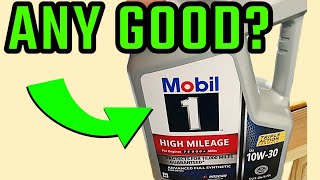 Mobil 1 High Mileage Full Synthetic Motor Oil 10W30 5 Quart [upl. by Ahsiled]