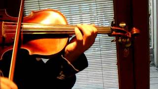 FOUR SEASONS SUMMER Presto Fast VIVALDI Solo Fine 19th Century Italian Violin Eboyinc [upl. by Eirac]