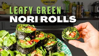 Medical Mediums Leafy Green Nori Rolls for the 369 Cleanse [upl. by Terces882]