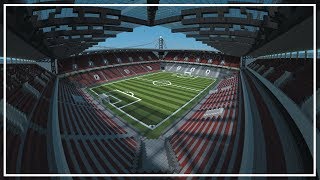 RheinEnergie Stadium  Minecraft Timelapse [upl. by Bred]