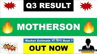 Motherson sumi Q3 Results 2024  Motherson sumi results  Motherson sumi latest news  motherson [upl. by Turnheim]