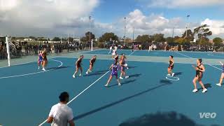 GeelongFL QF2 Netball St Josephs vs South Barwon [upl. by Ahtikal]