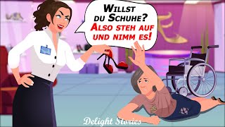 Eine Frau im Rollstuhl wurde in einer Schuhboutique lächerlich gemacht [upl. by Saint]