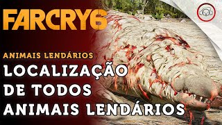 Far Cry 6 A localização de todos animais lendários  super dica PTBR [upl. by Eecram948]