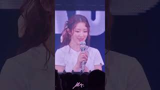 241019 GIDLE World Tour in Bangkok  Shuhua talking speak Thai language [upl. by Adnoel87]