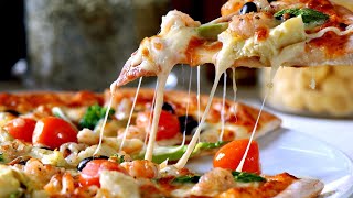 The Most Popular Italian Pizza Music Italian Tarantella  Background Music For Food Videos [upl. by Attolrahc810]