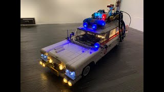 Light Kit for Lego 10274 ghostbusters ecto1 [upl. by Eilahtan283]