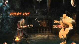 Game Tips Mortal Kombat 9 Easy Way to Beat Goro [upl. by Odnama870]