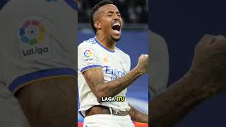 Eder Militao cedera laliga realmadrid edermilitao sepakbola football [upl. by Anayt]