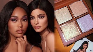 Kylie Jenner LAUNCHES Cosmetics Collab With BFF Jordyn Woods [upl. by Dorri]