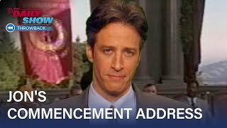 Jon Stewart Shares Some Words of Wisdom for the Graduates  The Daily Show [upl. by Teria]