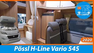 4 Berths  54 meter  Poessl H Line Vario 545  Campervan Tour  bestseller [upl. by Gillead759]