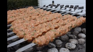 супер рецепт вкусный куриные кебаб I Hähnchen Hackfleisch Kebab selber machen – Bestes Rezept [upl. by Perkins]