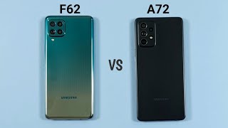 Samsung A72 vs Samsung F62 Speed Test amp Camera Comparison [upl. by Brink]