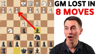 A 2600 Grandmaster was Traxlered in 8 Moves [upl. by Jesh]