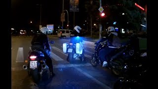 Hayabusa Police Κοντρες Σουζες Και Παρανοια RideOut6 NightLightDNL [upl. by Vas]