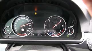 BMW F10 535xd Top Speed [upl. by Ecital911]