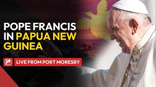 LIVE  Pope Francis in Papua New Guinea  Meeting with the Authorities  September 7 2024 [upl. by Henrieta180]