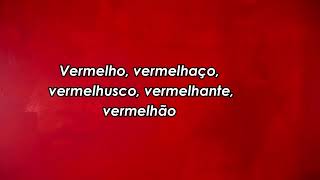 Fafá de Belém  Vermelho Letra [upl. by Schoenberg719]