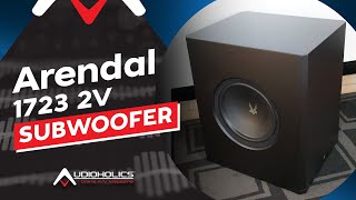 Arendal Sound 1723 Subwoofer 2V Review Dual 138 Drivers Makes It A True Bruiser [upl. by Layod]