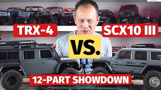 RTR Axial SCX10 III vs Traxxas TRX4  Best portal axle trail crawler ready to run shootout review [upl. by Niobe]