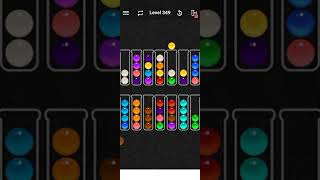 ball sort color water puzzle level 349 [upl. by Asirralc]