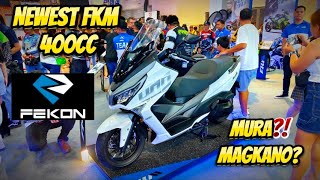 Newest 400cc MAXI SCOOTER FROM FEKON  SLICK 400  PRICE AND SPECS REVIEW [upl. by Lanahtan145]