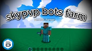 BlocksMC skypvp classic farm bots no kb hacks [upl. by Marquez]