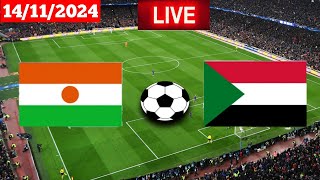 Niger Vs Sudan  CAF Africa Cup of Nations  Fifa Live Match Score HD Today 2024 [upl. by Aisan996]