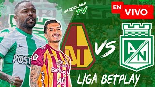 🔴 Tolima vs Nacional En Vivo  Liga Betplay [upl. by Nanreh]