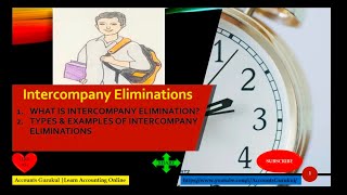 INTERCOMPANY ELIMINATIONS MEANING TYPES amp EXAMPLES OF INTERCOMPANY ELIMINATIONS😇 [upl. by Taub]