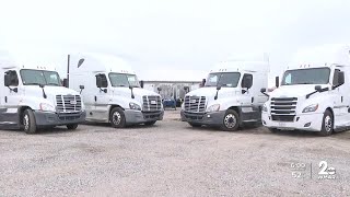 Allelectric trucking fleet and charging station coming to Baltimore [upl. by Hughie]